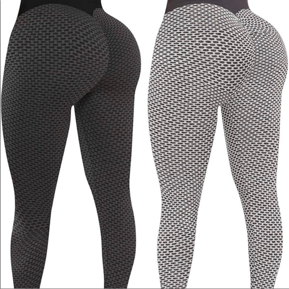 Pants - 🆕 New Black Tik Tok Leggings Size XL